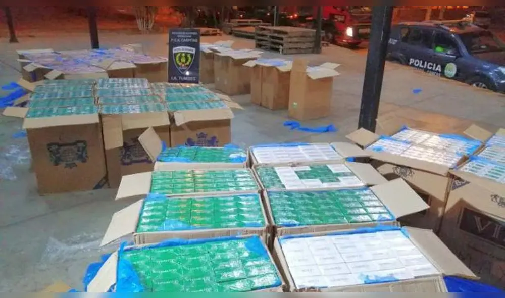 Golpe al contrabando: 5.2 millones de cigarrillos incautados en nueva ruta entre Huanta y Ayacucho. Fuente: Difusión Golpe al contrabando: 5.2 millones de cigarrillos incautados en nueva ruta entre Huanta y Ayacucho. Fuente: Difusión