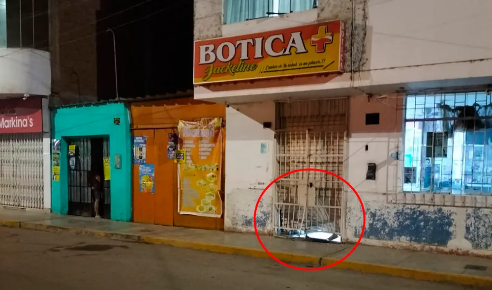 Artefacto explosivo no causó daños humanos. Créditos: cortesía. Artefacto explosivo no causó daños humanos. Créditos: cortesía.