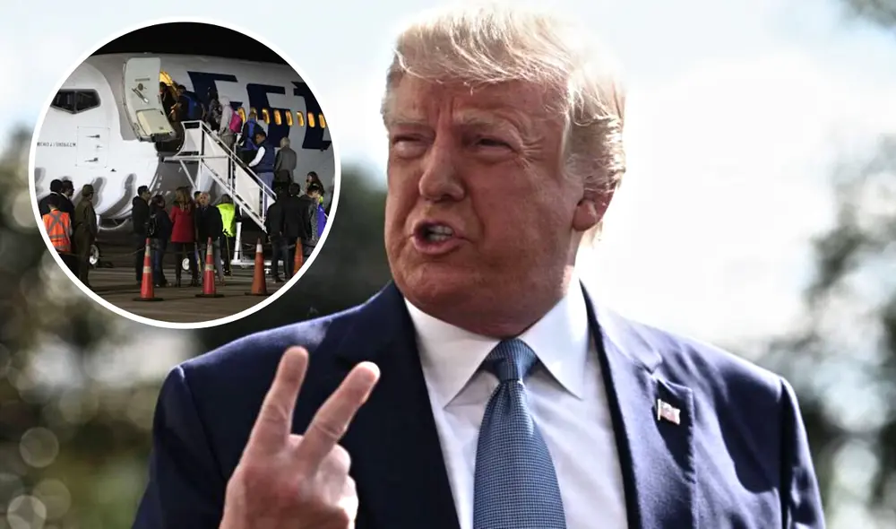 El panorama migratorio en EE.UU. ha cambiado drásticamente bajo Donald Trump, con políticas que intensifican las deportaciones en el país. Foto: composición LR/AFP/EFE El panorama migratorio en EE.UU. ha cambiado drásticamente bajo Donald Trump, con políticas que intensifican las deportaciones en el país. Foto: composición LR/AFP/EFE