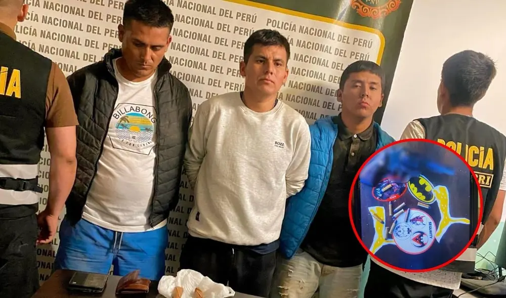 Capturan a presuntos extorsionadores con armas y explosivos en La Libertad. Foto: composición LR/difusión