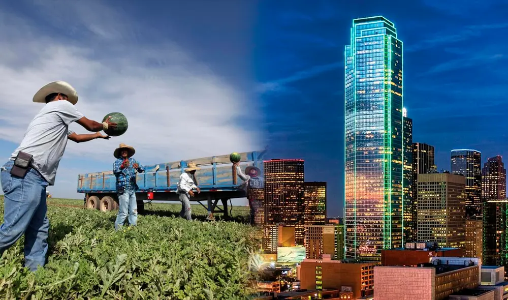 Los impuestos generados por los inmigrantes son importantes para financiar servicios públicos de Texas. Foto: composición LR/difusión