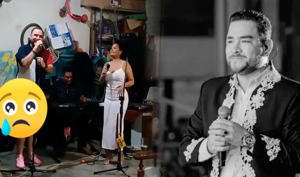 Las emotivas imágenes generaron una ola de comentarios de los usuarios en TikTok que lamentaron la muerte de Paul Flores de Armonía 10. Foto: composición LR/ TikTok / @erickvegacastro