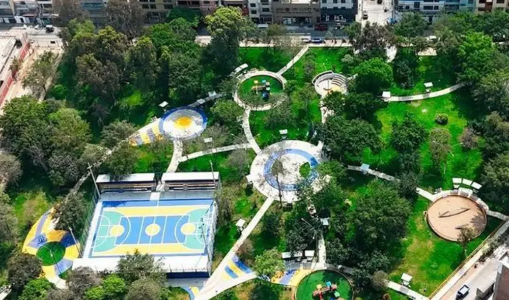 Inauguración del Parque Cívico Héroes de la Guerra del Pacífico en San Martín de Porres. Foto: SMP