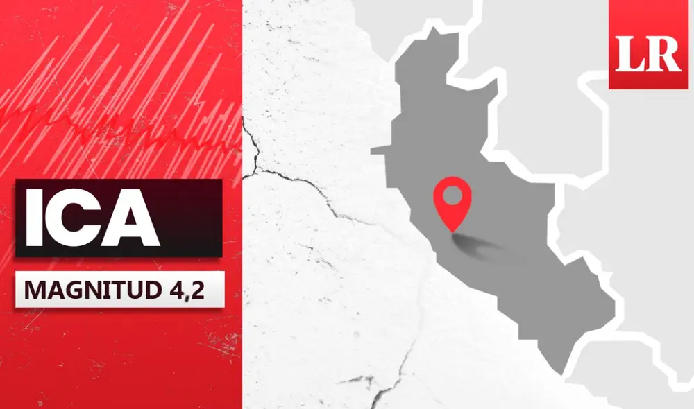 Sismo de magnitud 4,2 en Nazca, Ica. Foto: La República. Sismo de magnitud 4,2 en Nazca, Ica. Foto: La República.