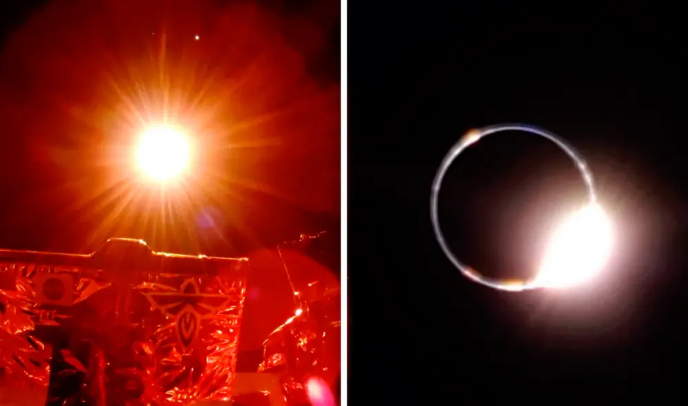 El módulo lunar Blue Ghost, que se encuentra en el Mare Crisium, fue el encargado de registrar este fenómeno. Foto: Composición LR/Firefly Aerospace