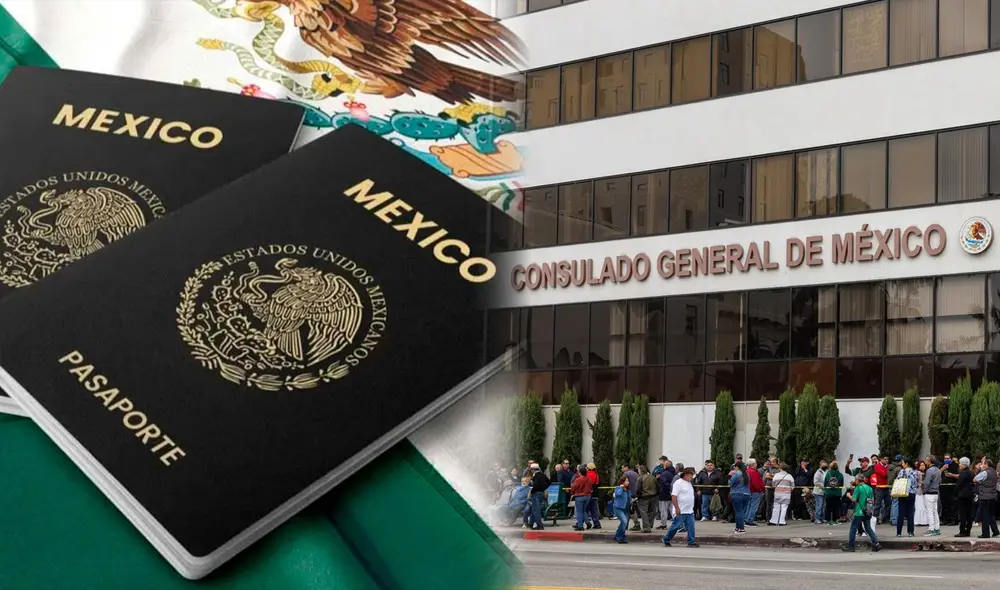 Puedes reservar una cita en el consulado de México a través de su número de WhatsApp o la página web. Foto: composición LR/difusión Puedes reservar una cita en el consulado de México a través de su número de WhatsApp o la página web. Foto: composición LR/difusión