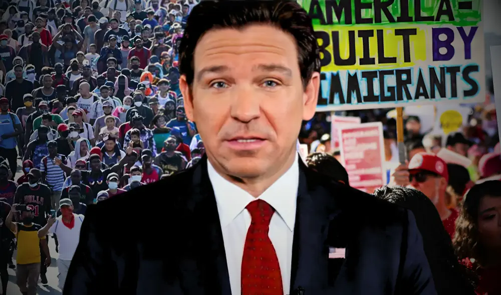 Florida refuerza colaboración con ICE para deportar inmigrantes indocumentados. Foto: composición LR/El País