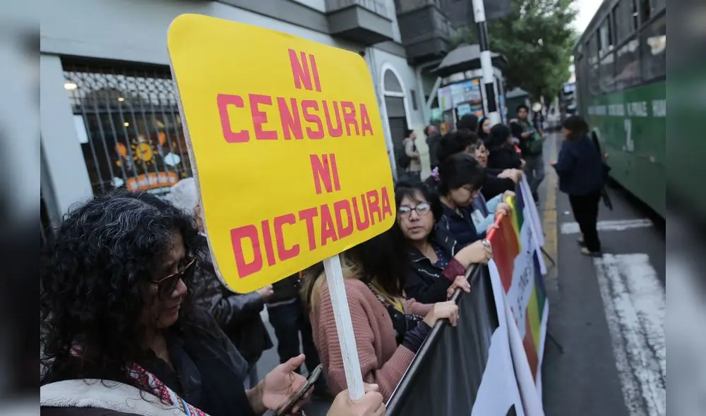 Representantes del colectivo de cineastas.