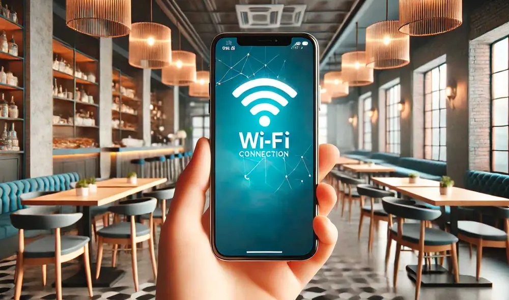 Conectarte a una red Wi-Fi sin contraseña es muy sencilla. Foto: ChatGPT/La República