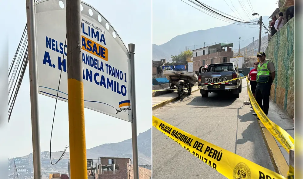 Hombre terminó tendido en la calle tras ser atacado en Independencia. Foto: Elvis Cairo/La República