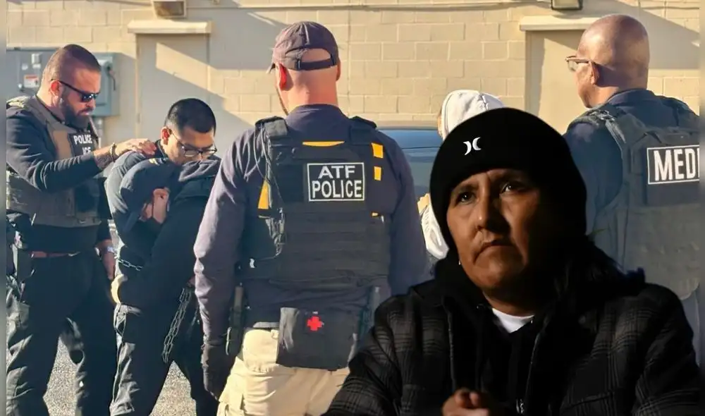 Jeanette Vizguerra, reconocida activista inmigrante, es arrestada por ICE tras 3 años de refugio en una iglesia en Denver. Foto: Composición LR/Telemundo/ICE Jeanette Vizguerra, reconocida activista inmigrante, es arrestada por ICE tras 3 años de refugio en una iglesia en Denver. Foto: Composición LR/Telemundo/ICE