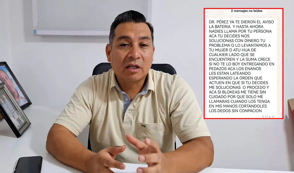 Médico pidió apoyo a las autoridades para que se tomen medidas severas en Trujillo. Foto: La República