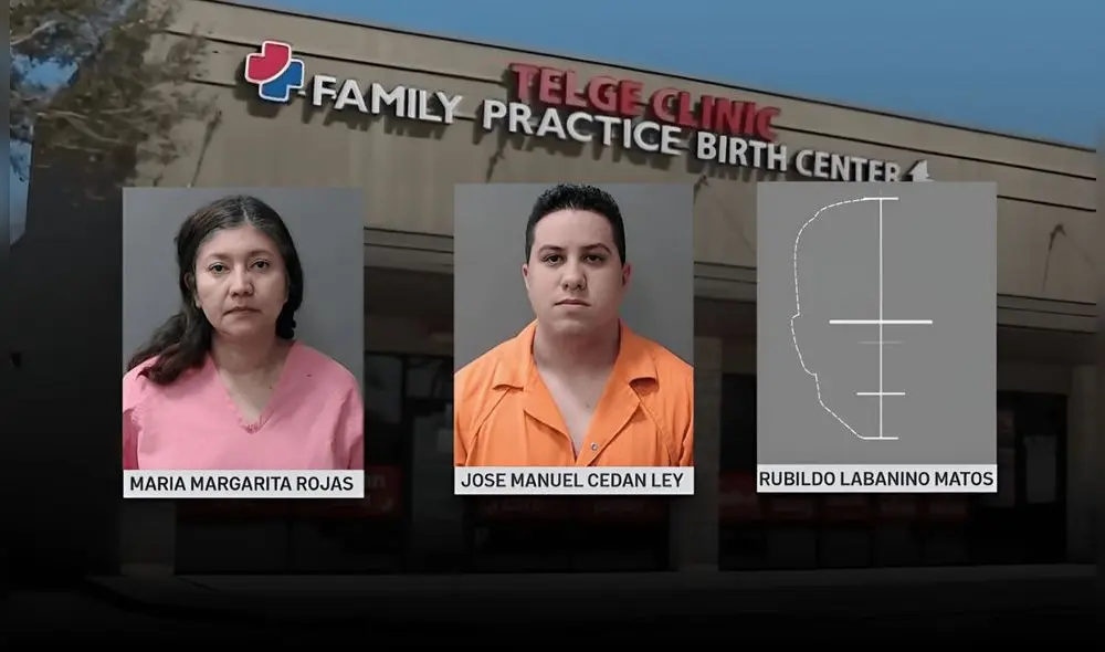 Tres presuntos inmigrante fueron detenidos en Houston, ciudad de Texas, acusados de practicar abortos clandestinos. Foto: Telemundo Houston