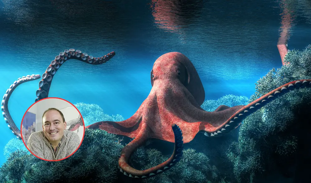 El docente de la Universidad de Oxford predice la especie que gobernará la Tierra después de la era humana. Foto: composición LR/El Colegio Nacional/Wikipedia