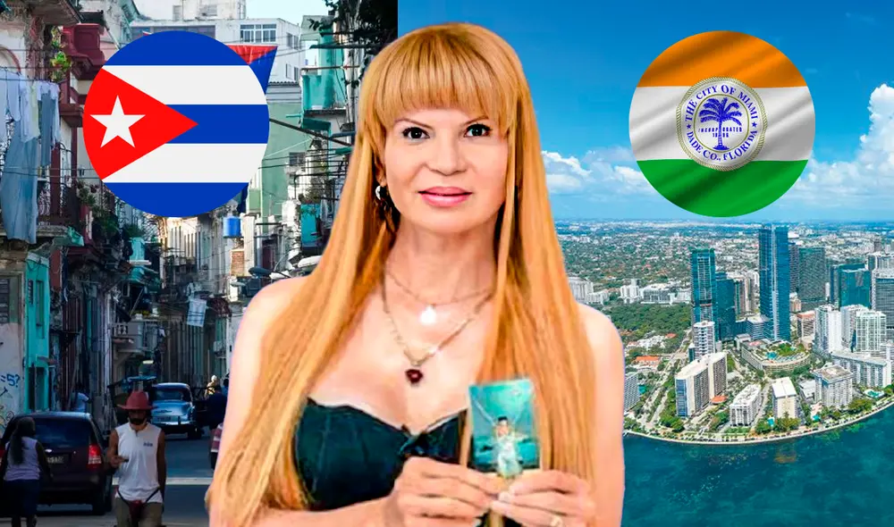 La astróloga asegura que eventos políticos, incluida una posible revolución, facilitarían la transformación de Cuba en un atractivo destino turístico y comercial similar a Miami. Foto: Composición LR/La Nación/Miami Beach/Jacobin Revista/123RF/iStock