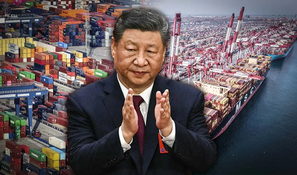 La OCDE mejoró su pronóstico del PIB de China para 2025, ajustándolo del 4,7% al 4,8%, respaldado por la fuerte demanda interna y un sistema industrial robusto. Foto: composición LR/AFP