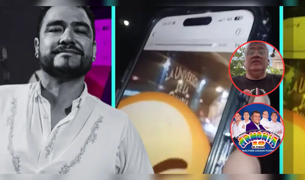 El manager de Armonía 10 de Walther Lozada denuncia amenazas de extorsión. Foto: Composición LR/Willax