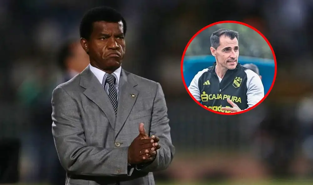 Julio César Uribe, leyenda de Sporting Cristal, defendió a Guillermo Farré pese a las críticas de los hinchas. Foto: composición LR/Andina/Sporting Cristal