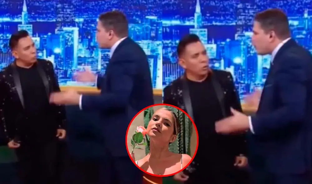 Paco Bazán defendió a Susana Alvarado tras broma pesada de Edwin Sierra. Foto: Composición LR/Captura/TikTok