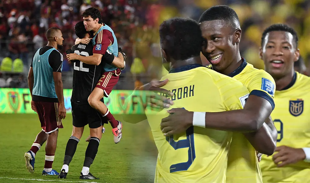 Venezuela vs Ecuador jugarán el 21 de marzo en Casa Blanca. Foto: composición LR/AFP