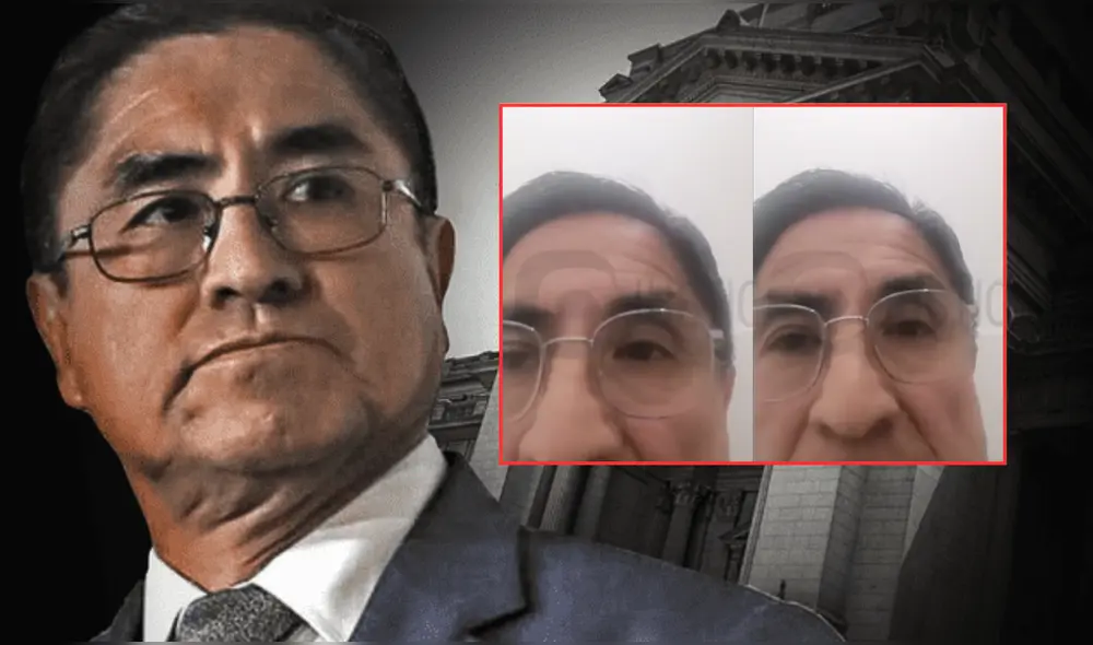 César Hinostroza durante una audiencia virtual de control de plazo de diligencias preliminares, donde cuestionó la actuación de la Fiscalía en su caso. | Composición LR. César Hinostroza durante una audiencia virtual de control de plazo de diligencias preliminares, donde cuestionó la actuación de la Fiscalía en su caso. | Composición LR.