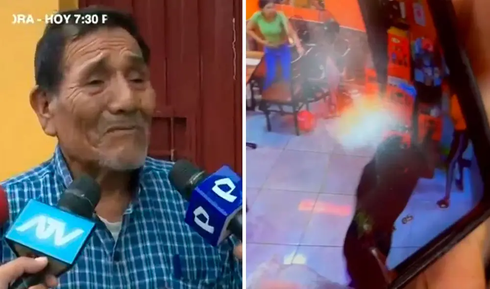 El adulto mayor cuenta que es un hombre jubilado y vive del alquiler del inmueble. Foto: composición LR El adulto mayor cuenta que es un hombre jubilado y vive del alquiler del inmueble. Foto: composición LR