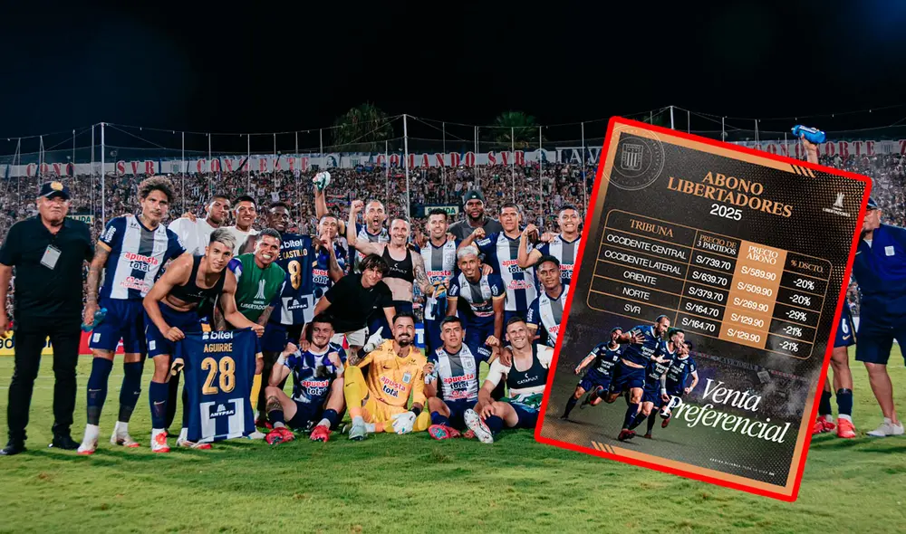 Alianza Lima puso a la venta las entradas para los abonos de la Copa Libertadores desde este miércoles 19 de marzo. Foto: Alianza Lima