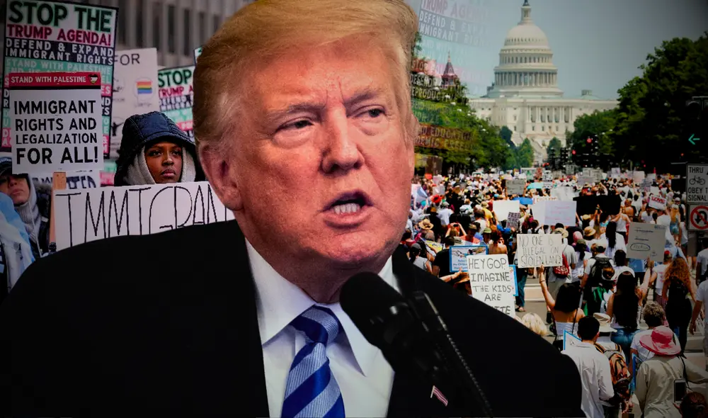 Proyecto de ley en Washington busca eliminar políticas de santuario y reforzar colaboración con ICE. Foto: composición LR/France 24/La Jornada