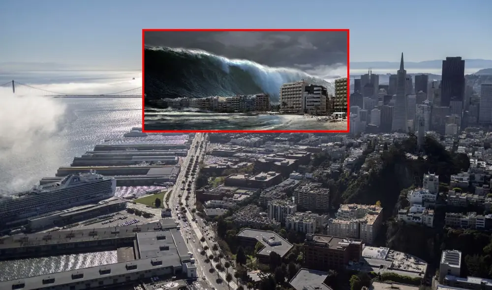 Los mapas actualizados del Servicio Geológico de California alertan sobre el riesgo de inundaciones de hasta 50 pies debido a un tsunami extremo