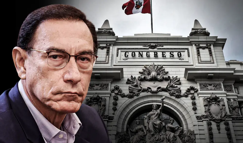 Martín Vizcarra informó que no asistirá al Congreso donde debaten denuncia constitucional en su contra. | Composición: Jazmín Ceras / Foto: LR.