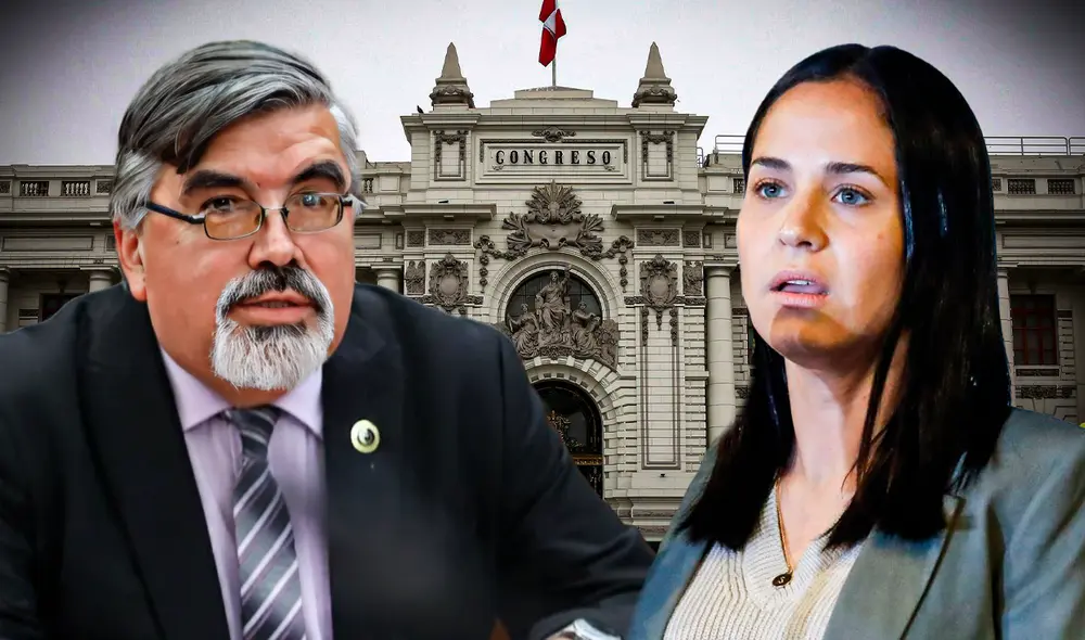 Comisión presedida por Alex Paredes aprobó recomendación contra Sigrid Bazán | Composición: Ariana Espinoza / Foto: LR.