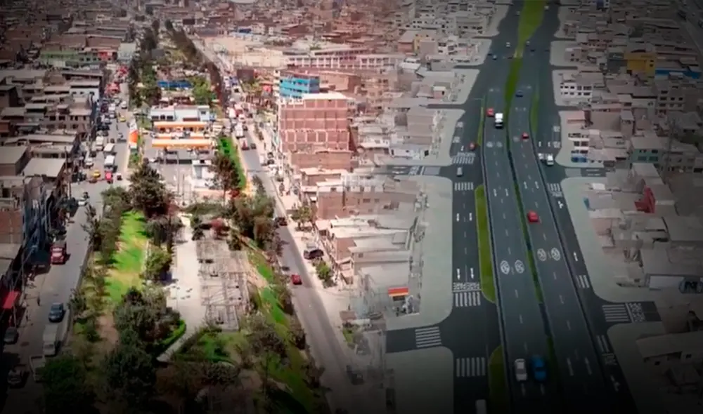 La Municipalidad de Lima anuncia la construcción de la vía rápida Juan Pablo II, conocida como "Pista Nueva", para mejorar la conexión en Lima Sur. Foto: composición LR/MML
