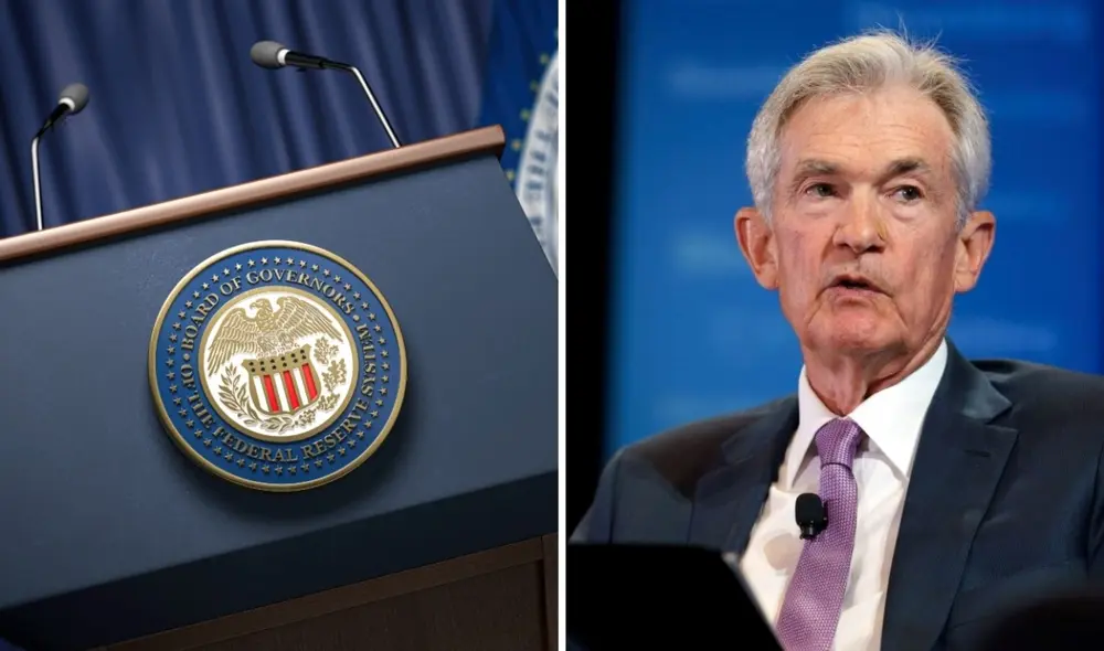 La Fed degradó sus pronósticos de crecimiento e inflación. Foto: composición LR/Fed