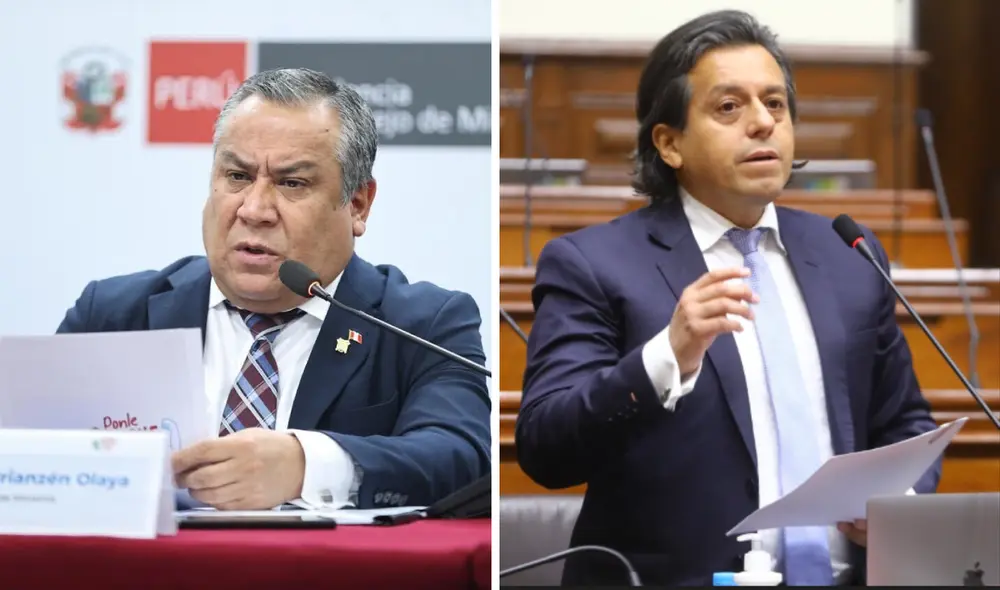 Gustavo Adrianzén se refirió al pedido de interpelación en su contra. Foto: Composición/LR