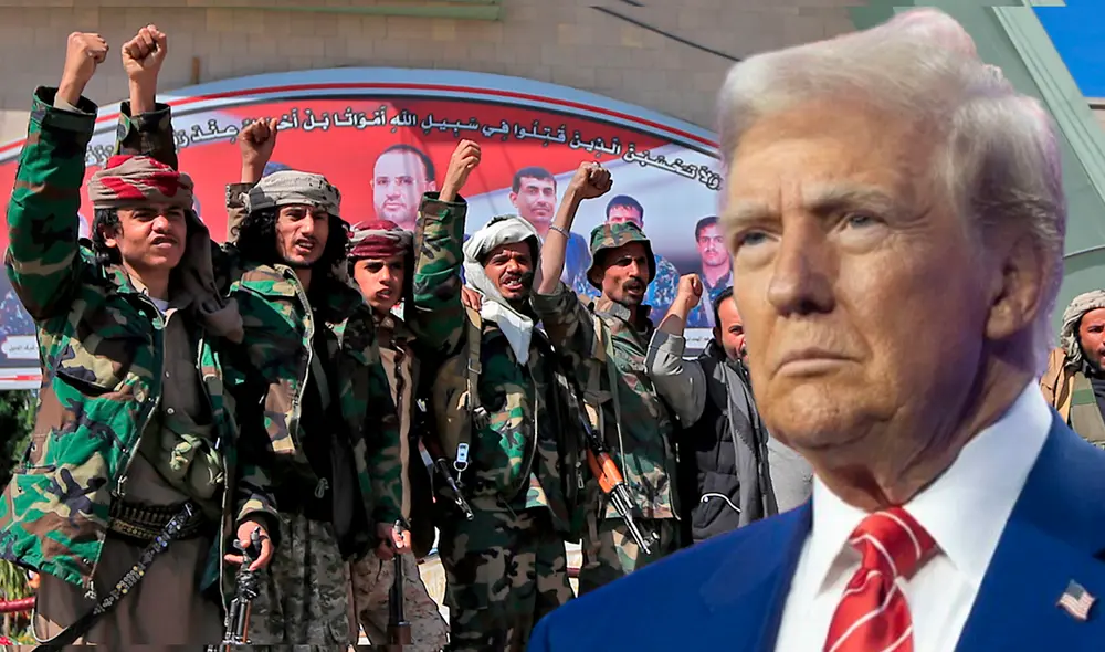 Donald Trump advirtió a Irán que debe cesar su apoyo a los hutíes en Yemen de manera inmediata o enfrentarán severas consecuencias. Foto: composición LR Donald Trump advirtió a Irán que debe cesar su apoyo a los hutíes en Yemen de manera inmediata o enfrentarán severas consecuencias. Foto: composición LR