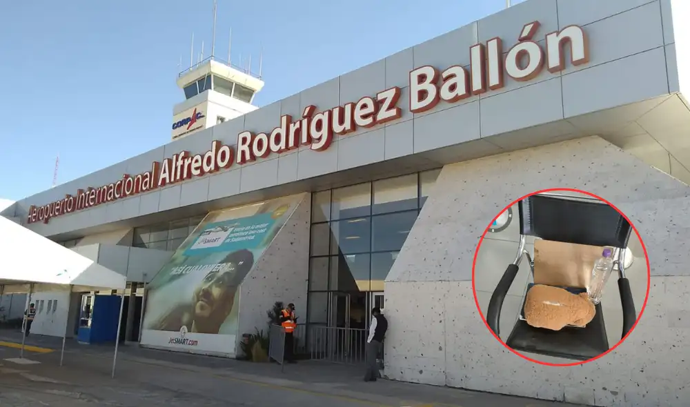 El ''sospechoso objeto'' fue hallado en el Aeropuerto Internacional Alfredo Rodríguez Ballón. Foto: composición LR/El Búho