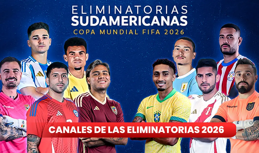 Los 5 partidos de la fecha 13 en estas eliminatorias se podrán ver desde Perú por cable. Foto: composición de LR/Conmebol