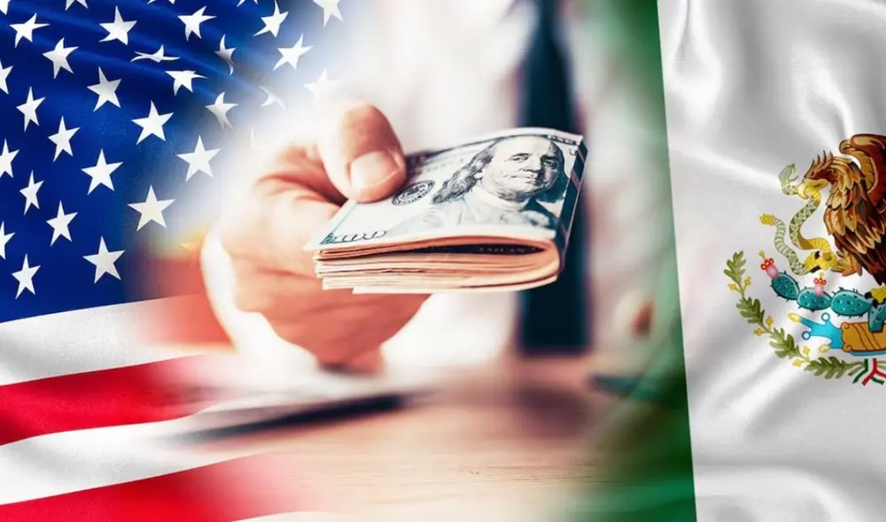 Las transferencias en efectivo se realizan a través de compañías y bancos en Estados Unidos que cuentan con agentes en México. Foto: composición LR Las transferencias en efectivo se realizan a través de compañías y bancos en Estados Unidos que cuentan con agentes en México. Foto: composición LR