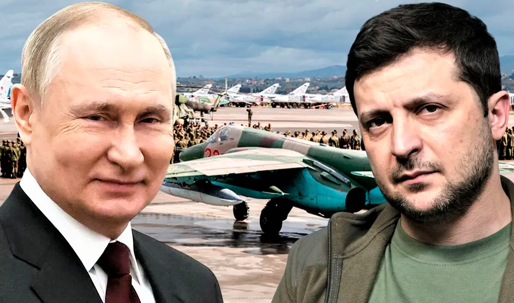 El gobierno de Ucrania sostuvo que en la base militar en Saratov se almacenan proyectiles con los que Rusia ataca territorio ucraniano. Foto: Composición LR.