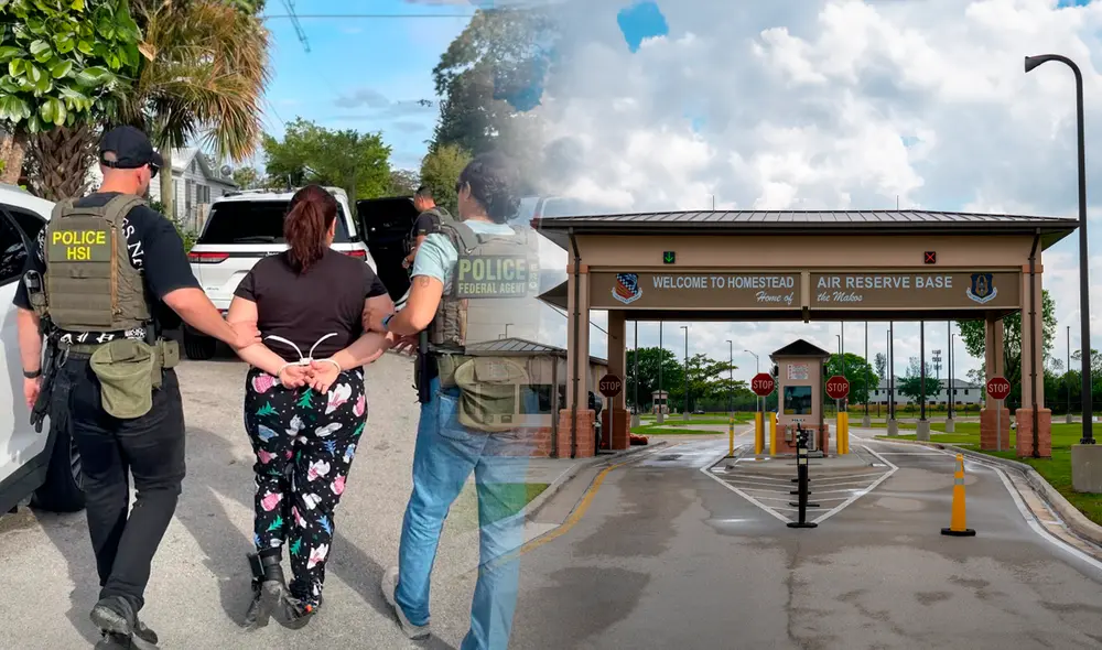 Un informe señala que los centros de detención en el sur de Florida han superado su capacidad. Foto: composición LR/difusión Un informe señala que los centros de detención en el sur de Florida han superado su capacidad. Foto: composición LR/difusión