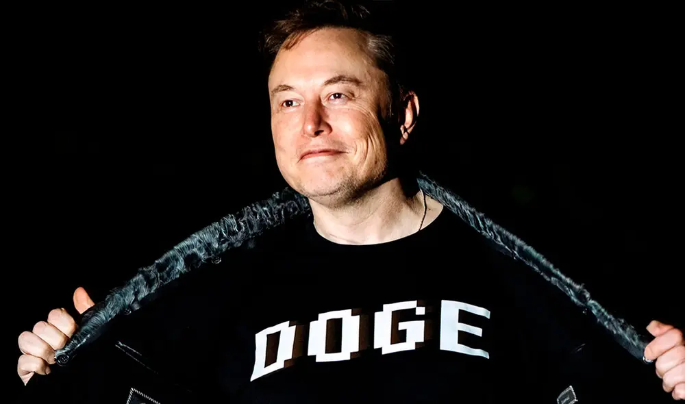 Elon Musk fue posicionado al mando de DOGE por el presidente Donald Trump. Foto: Fox Business