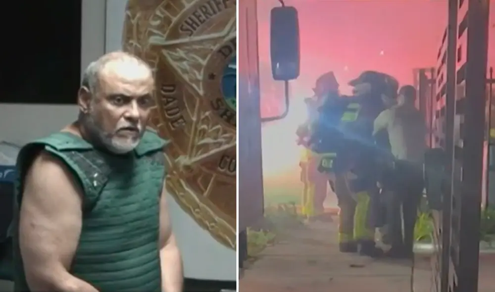 El detenido Jorge Marín Calderín vivía junto a las dos personas que fallecieron en el incendio. Foto: composición LR/captura El detenido Jorge Marín Calderín vivía junto a las dos personas que fallecieron en el incendio. Foto: composición LR/captura