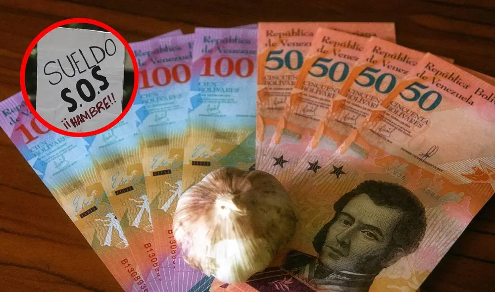 El salario mínimo en Venezuela ha perdido gran parte de su poder adquisitivo en los últimos años. Foto: composiciónLR/Diálogo-Américas/Maduradas El salario mínimo en Venezuela ha perdido gran parte de su poder adquisitivo en los últimos años. Foto: composiciónLR/Diálogo-Américas/Maduradas