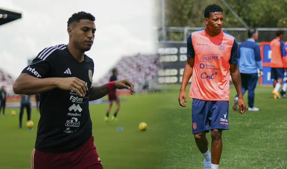 Venezuela visitará a Ecuador este viernes 21 de marzo por las Eliminatorias 2026. Foto: composición LR/La Tri/La Vinotinto Venezuela visitará a Ecuador este viernes 21 de marzo por las Eliminatorias 2026. Foto: composición LR/La Tri/La Vinotinto