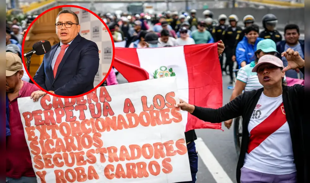 Marcha Nacional se realizará este viernes 21 de marzo. Diversos gremios confirman su asistencia.Foto: Composición LR/EFE Marcha Nacional se realizará este viernes 21 de marzo. Diversos gremios confirman su asistencia.Foto: Composición LR/EFE