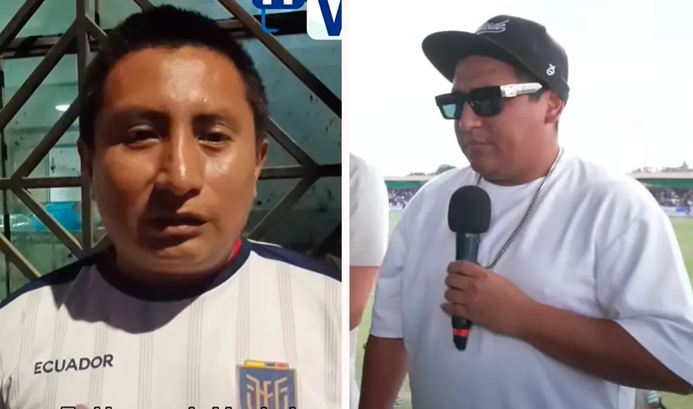 Delegado de club de Chincha Alta pidió más respeto a su liga. Foto: composición LR/captura 'En Honor a la Verdad'/'No somos TV'