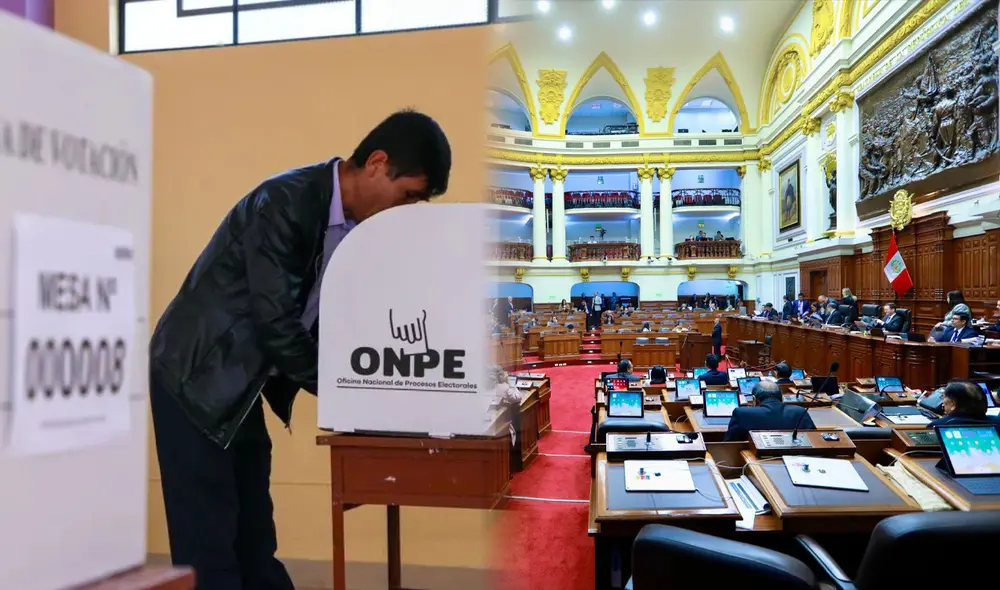 Congreso modifica la ley orgánica de elecciones para los próximos comicios electorales. Foto: Composición/LR Congreso modifica la ley orgánica de elecciones para los próximos comicios electorales. Foto: Composición/LR