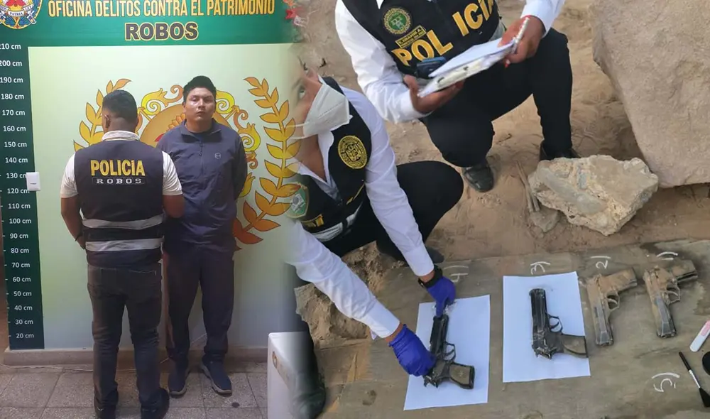 Armas se habrían sustraído de cuartel Gregorio Albarracín. Fotos: PNP