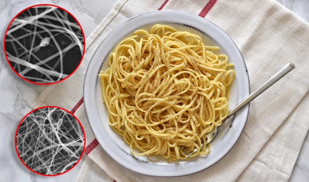 El estudio del espagueti ha demostrado que incluso los objetos más cotidianos pueden revelar principios fundamentales de la física. Foto: composición LR/Directo al Paladar/Beatrice Britton.