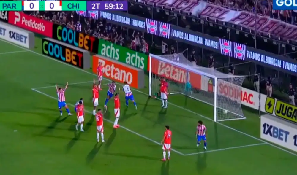 Paraguay abrió el marcador en el arranque del segundo tiempo. Foto: GOLPERU